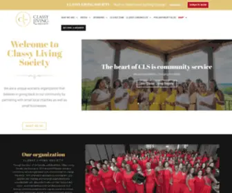 CLS-Volunteer.org(Classy Living Society. We are a unique women’s organization) Screenshot