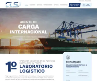 CLS.com.pe(Cargo Logistics Service) Screenshot