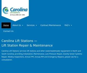 CLsholdings.us(Carolina Lift Stations) Screenshot