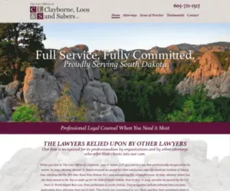 CLslawyers.net(Rapid City Personal Injury Lawyers) Screenshot