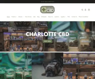 CLTCBD.com(CHARLOTTE CBD) Screenshot