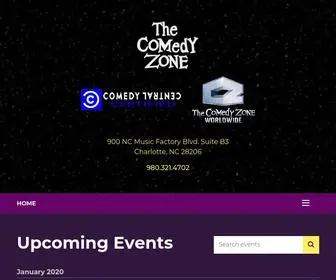 CLtcomedyzone.com(The Comedy Zone) Screenshot