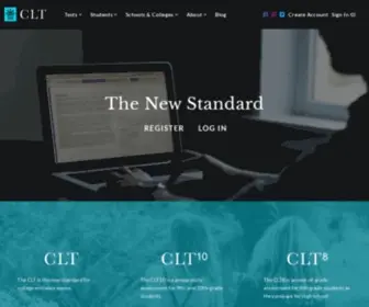 Cltexam.com(The Classic Learning Test (CLT)) Screenshot