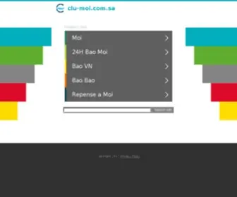 Clu-Moi.com.sa(Clu Moi) Screenshot