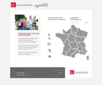 Club-DES-Societaires.fr(Site) Screenshot