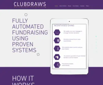 Club-Draws.com(Charity Software) Screenshot