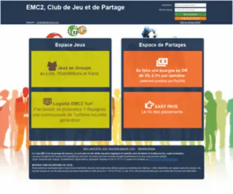Club-EMC2.com(Club EMC2) Screenshot