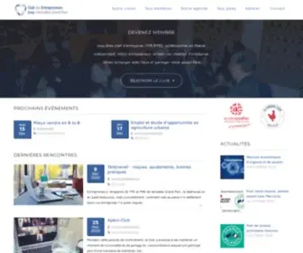 Club-Entrepreneurs-Jouy.fr(Club des Entrepreneurs de Jouy) Screenshot