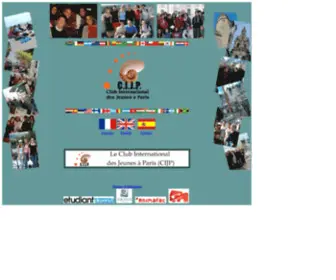 Club-International.org(LE CLUB INTERNATIONAL DES JEUNES A PARIS) Screenshot