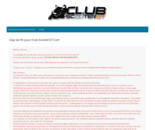 Club-Scootergt.com(Scooter) Screenshot