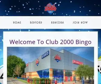 Club2000Bingo.co.uk Screenshot