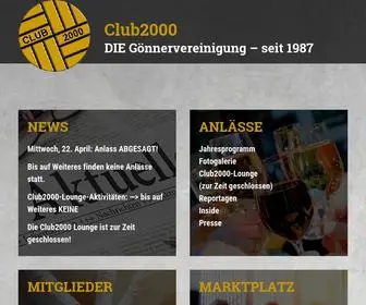 Club2000SG.ch(Club2000) Screenshot