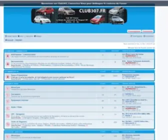 Club307.fr(Dit domein kan te koop zijn) Screenshot