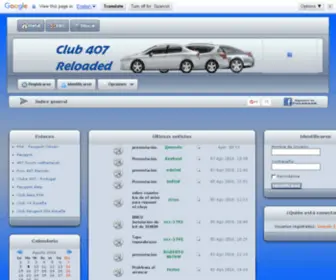 Club407Reloaded.com(Club 407 Reloaded) Screenshot