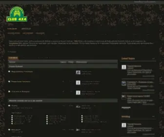 Club4X4.ro(Forumuri) Screenshot