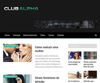 Clubalpha.com.br(Homepage) Screenshot