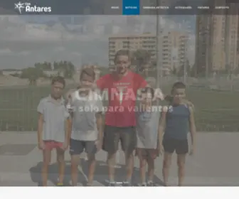 Clubantares.com(Club Antares Valencia) Screenshot