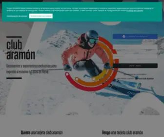 Clubaramon.com(Aramón) Screenshot