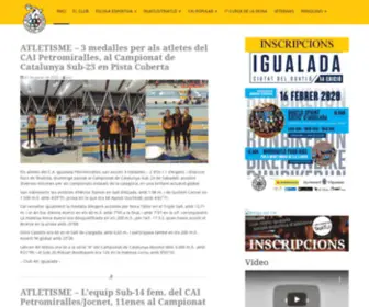 Clubatleticigualada.com(Club Atlètic Igualada) Screenshot