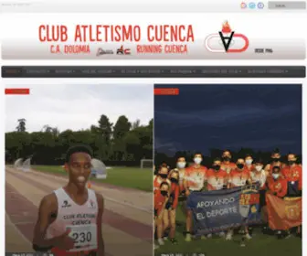 Clubatletismocuenca.com(Club Atletismo Cuenca) Screenshot