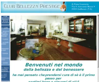 Clubbellezzaprestige.com(Clubbellezzaprestige) Screenshot