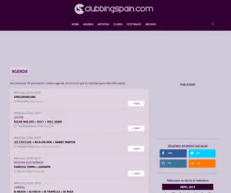 Clubbingspain.com(Música) Screenshot