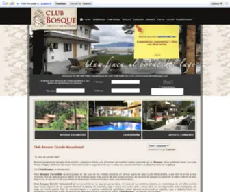 Clubbosque.com(Club Bosque) Screenshot