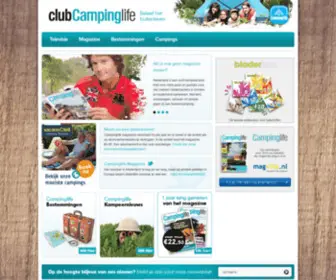 Clubcampinglife.nl(Club Campinglife) Screenshot