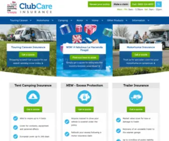 Clubcareinsurance.com(Club Care Insurance) Screenshot