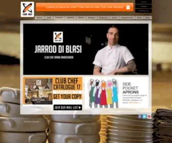 Clubchef.com.au(Club Chef Uniforms) Screenshot