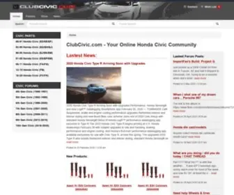 Clubcivic.com(Honda Civic Forum) Screenshot