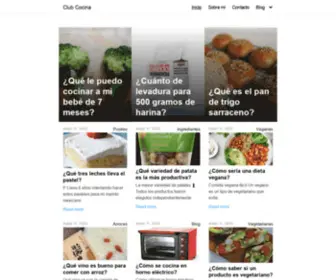 Clubcocina.es(Club Cocina ES) Screenshot