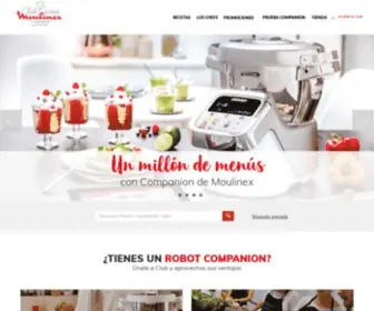 Clubcocinamoulinex.es(Club Cocina Moulinex by Companion) Screenshot
