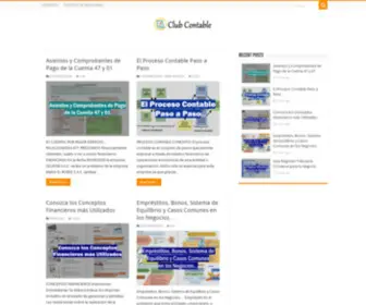 Clubcontable.com(Club Contable) Screenshot