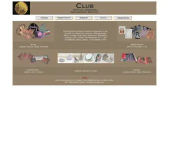 Clubcrafts.com(CLUB Ingrosso Articoli Orientali) Screenshot