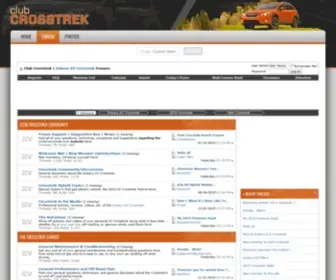 Clubcrosstrek.com(Subaru XV Crosstrek Forums) Screenshot