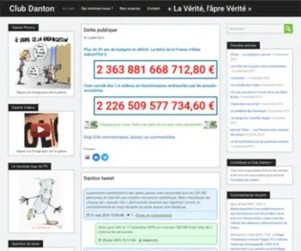 Clubdanton.org(ELECTIONS PRESIDENTIELLES 2022) Screenshot