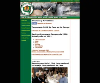 Clubdecaza.org.ar(Club) Screenshot