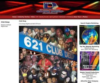 Clubdeep.com(Club Deep) Screenshot