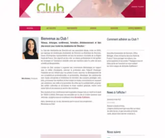 Clubdesassistantes.com(Club des Assistantes de Direction) Screenshot