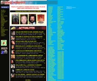 Clubdesmonstres.com(Index du Club des Monstres) Screenshot