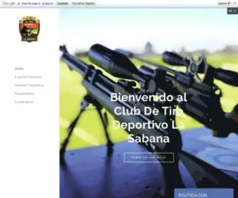 Clubdetirolasabana.com(Tiro Deportivo) Screenshot