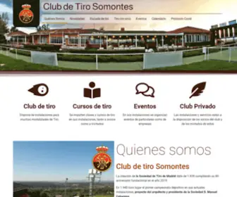 Clubdetirosomontes.com(Quiénes) Screenshot