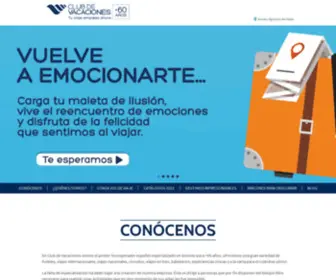 Clubdevacaciones.es(Club de Vacaciones) Screenshot