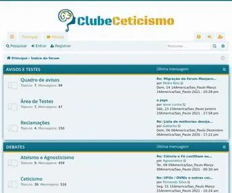 Clubeceticismo.com.br(Índice) Screenshot