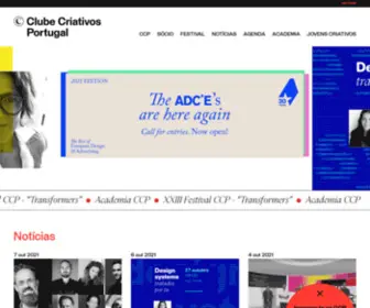 Clubecriativos.com(Clube Criativos Portugal) Screenshot