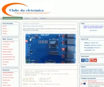 Clubedaeletronica.com.br(Clube) Screenshot