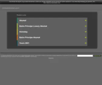 Clubedakumal.com(Club Ed Akumal) Screenshot