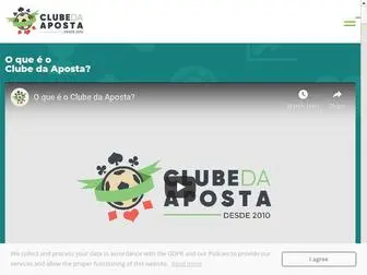 Clubedaposta.com Screenshot