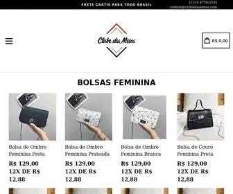 Clubedasmeias.com(Clube das Meias) Screenshot